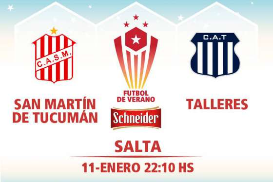 Salta, lista para recibir a San Martín de Tucumán y Talleres de Córdoba