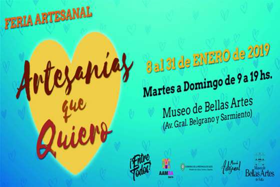 Feria de artesanos en el Museo de Bellas Artes