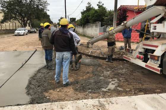 En Las Lajitas se realizará obra de pavimento y cordón cuneta