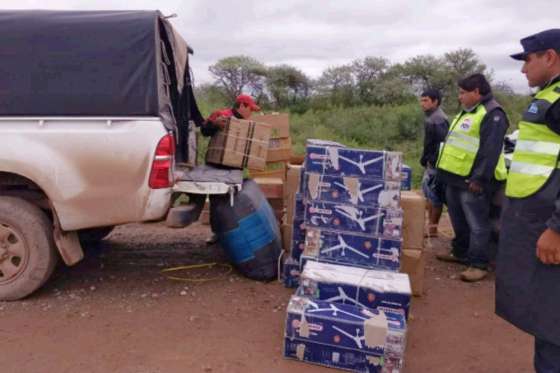 Agentes de Rentas y la Policía secuestraron mercadería ilegal en la ruta provincial 29