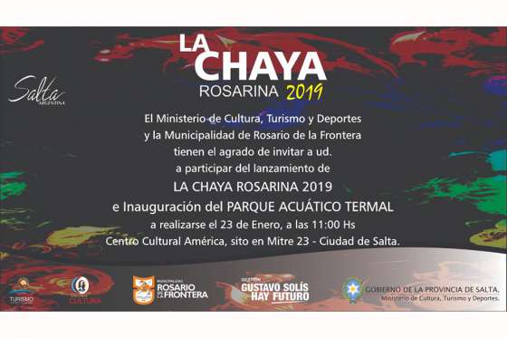 Se realiza hoy el lanzamiento de La Chaya Rosarina 2019