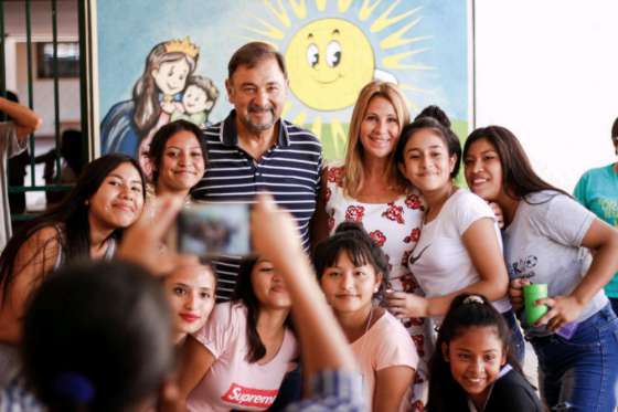 El vicegobernador Miguel Isa recorrió el Oratorio y Colonia de barrio El  Milagro