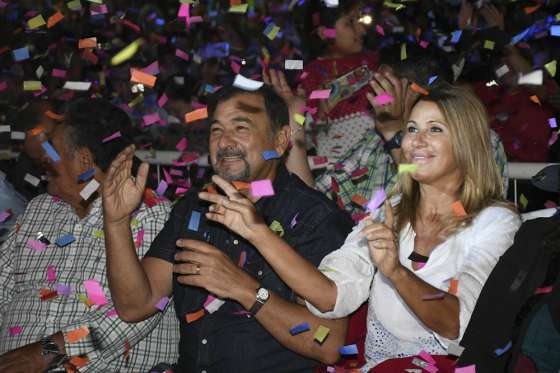 El vicegobernador Isa participó del Festival del Poncho en Molinos