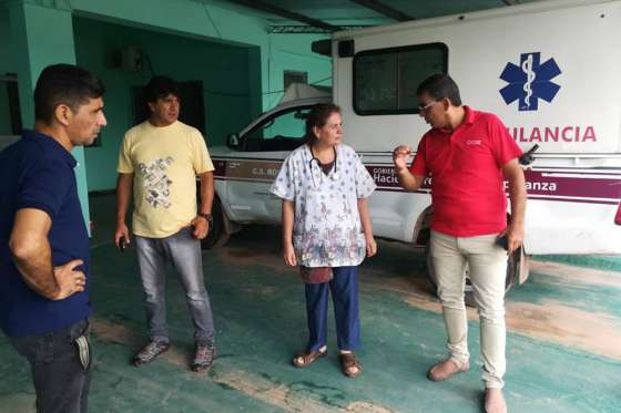 Importante labor del equipo de salud de Colonia Santa Rosa en materia preventiva