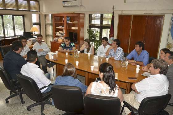 Reunión con empresarios pymes salteños