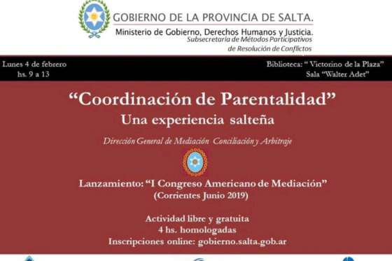 Hoy se dictará una capacitación homologada para mediadores