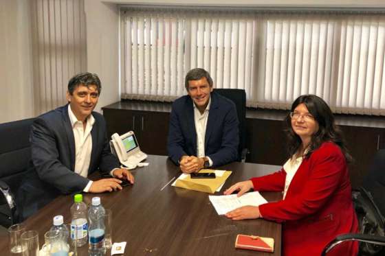 Yarade coordinó una agenda de trabajo con la intendente de Coronel Moldes