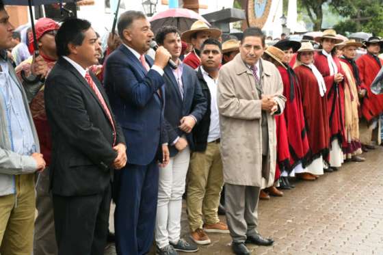 Isa acompañó al pueblo de La Candelaria en su fiesta patronal