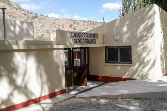 En Seclantás finaliza la construcción de dos nuevos edificios escolares