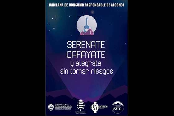 Lanzan campaña de consumo responsable de alcohol en Cafayate y Animaná