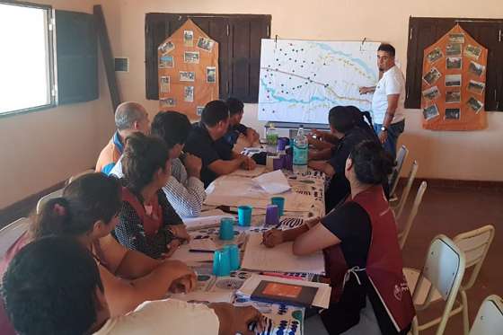 El Comité de Emergencias asiste a comunidades de Rivadavia Banda Sur afectadas por la crecida de los ríos