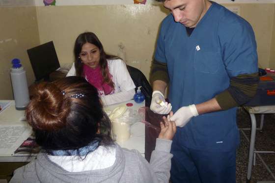 Realizarán test de VIH en barrio Castañares, Joaquín V. González y Cafayate