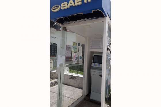 Vandalizaron una terminal de recarga de SAETA