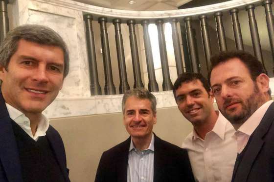 Yarade se reunió  con el decano de la London School of Economics, Andrés Velasco