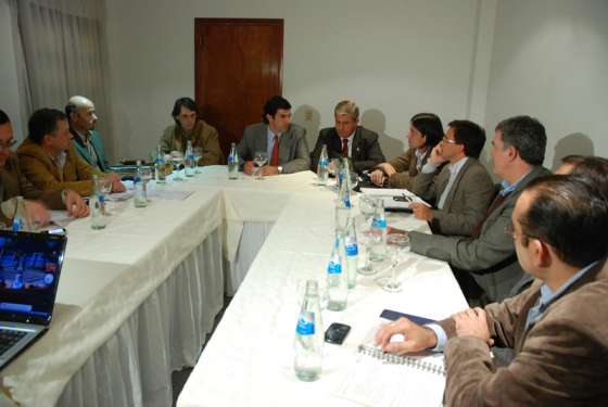 El Gabinete provincial se reunió en Orán