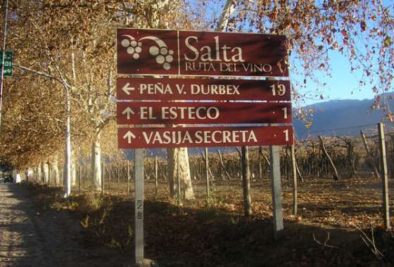 Se pondrá en marcha la instalación de la segunda etapa de la cartelería de la Ruta del Vino