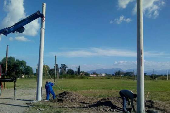 La Provincia realiza obras de urbanización en un predio de lotes sociales en La Merced