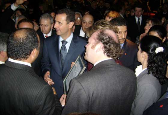 Argentina recibe por primera vez al Presidente de la República Árabe Siria