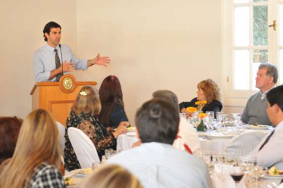 El Gobernador ofreció un almuerzo a los representantes de la CGT