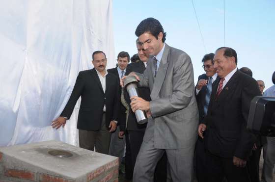 “Venimos a saldar una vieja deuda en el departamento San Martín”, dijo Urtubey