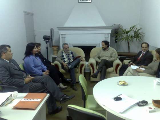 Analizaron otorgamiento de microcréditos con el coordinador nacional del área