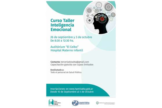 Dictarán curso de inteligencia emocional para agentes de la salud pública