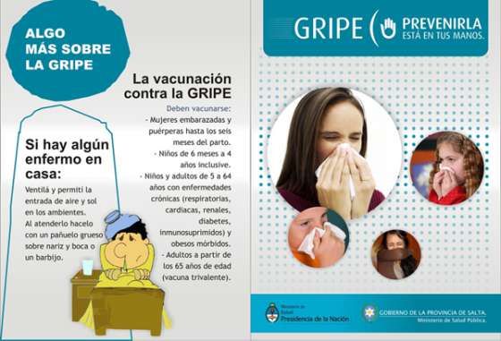 Salud Pública recomienda reforzar medidas preventivas para evitar casos de Gripe