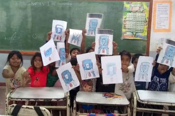 Monitores de Santa Victoria Este promueven el consumo de agua segura