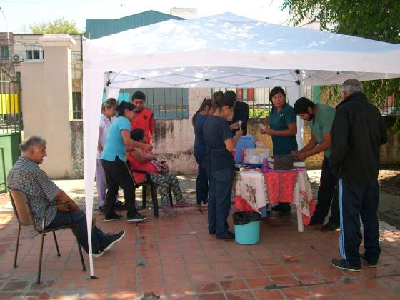 Se realizó una campaña de vacunación en el centro de inclusión Marq’ay