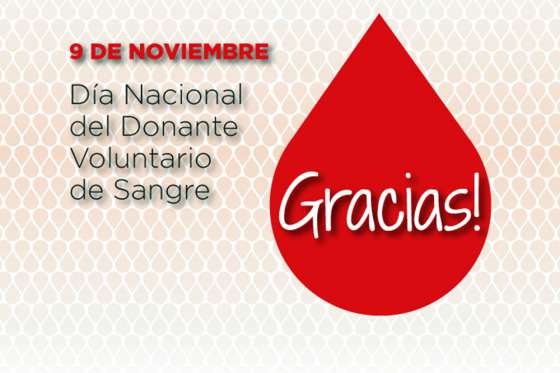 Actividades por el Día Nacional del Donante Voluntario de Sangre
