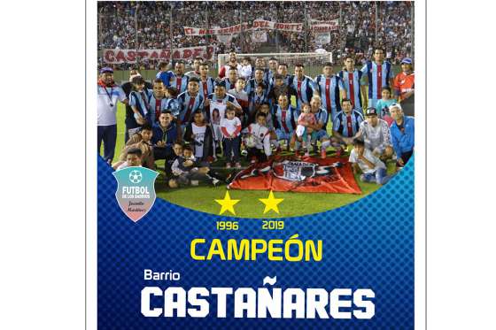 Barrio Castañares logró su segundo título de campeón