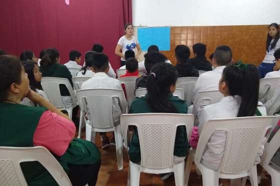 Prevención de violencia de género en la Escuela Indalecio Gómez