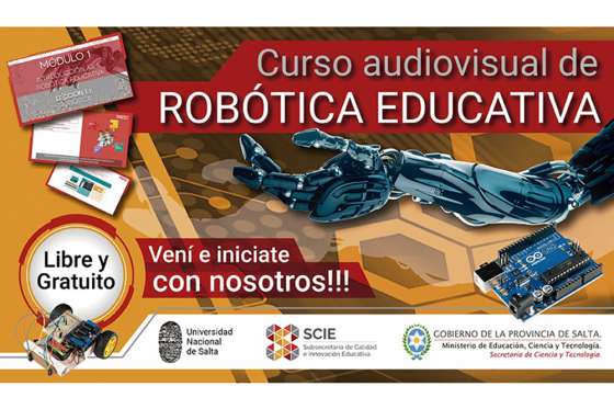 Lanzan el primer curso audiovisual sobre robótica educativa
