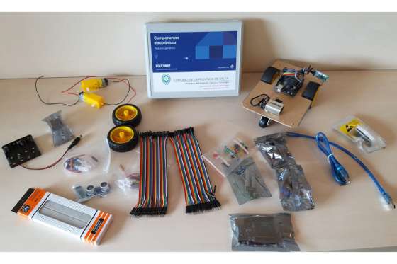 Hoy se hará entrega de kits de robótica educativa a instituciones del norte de la provincia