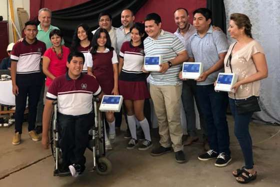 Escuelas del departamento San Martín recibieron kits de robótica educativa