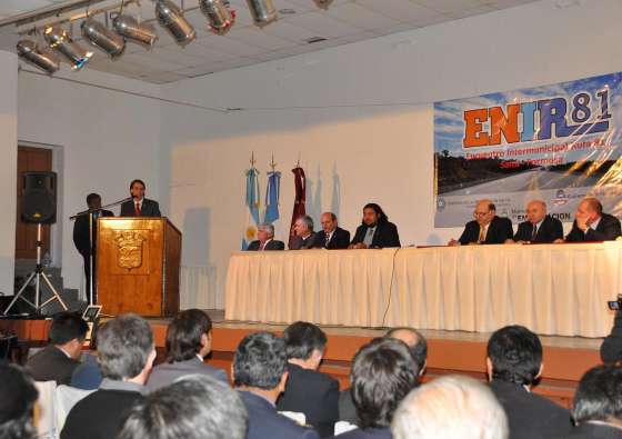 Kosiner inauguró el IV Encuentro Intermunicipal de la ruta 81