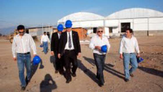 El gobernador de Santa Cruz de la Sierra visitó el parque Industrial de Güemes  