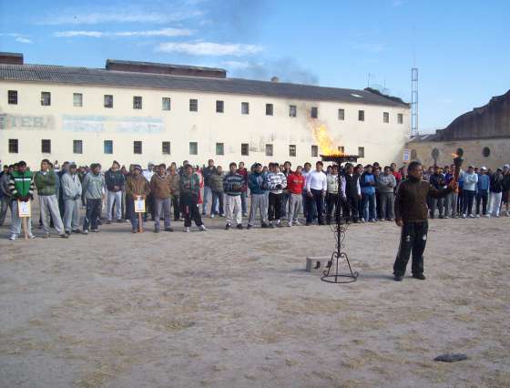 Internos de Villa Las Rosas participan en las olimpíadas “Virgen de la Merced”