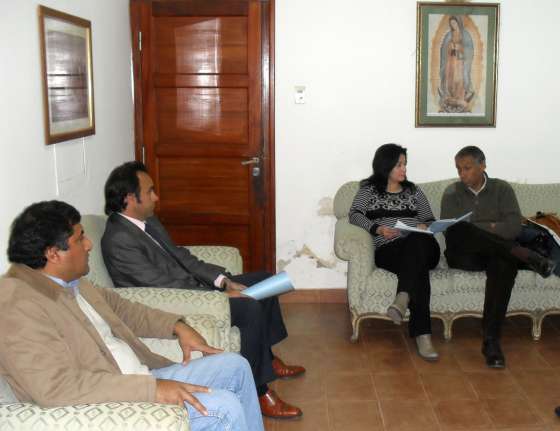 La AMT se reunió con el intendente de San Lorenzo