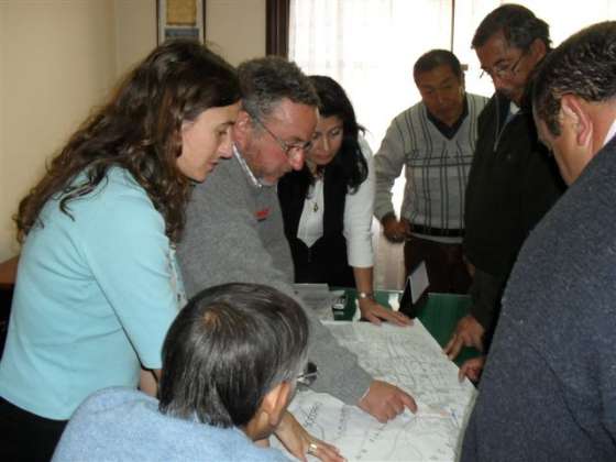 Funcionarios de la AMT visitaron Campo Quijano