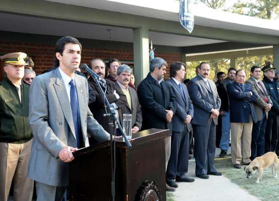 El Gobernador inauguró una nueva comisaría en Tartagal