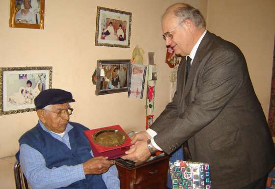 Minería homenajeó a uno de los pioneros mineros de Salta
