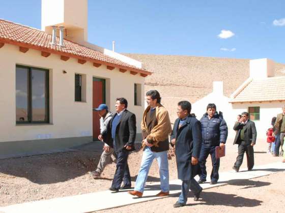 El Gobierno dio soluciones habitacionales en San Antonio de los Cobres