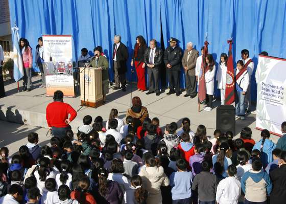 Charlas sobre seguridad vial dirigidas a alumnos