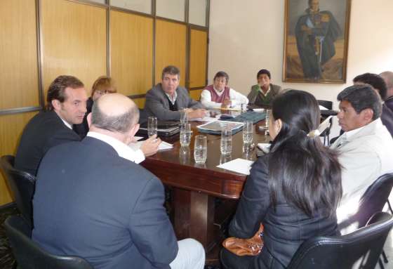 El secretario de Asuntos Agrarios se reunió con senadores provinciales 