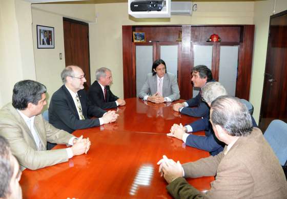 Parodi recibió a integrantes de la Federación Argentina de Consejos Profesionales de Ciencias Económicas
