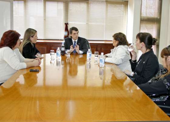 Kosiner recibió a la presidenta del Consejo Nacional de la Mujer