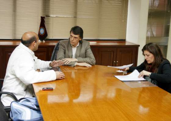 Kosiner recibió a directivos de la Fundación Madre