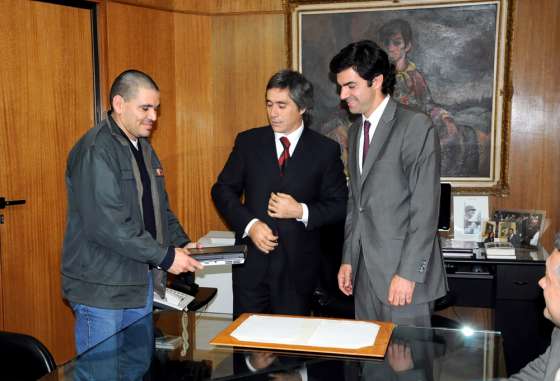 El Gobernador recibió a joven profesional wichi