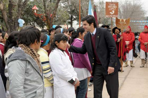 Urtubey revalorizó en Río Piedras a quienes “derramaron su sangre por la libertad en nuestra tierra”